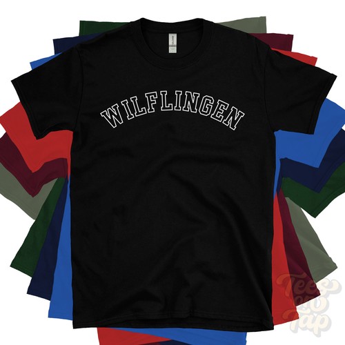 Wilflingen shirt retro - wilflingen, t-shirt