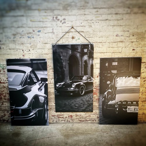 911 stuttgart wandbild trio - stuttgart,