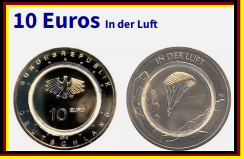 Deutschland münze euro - münze, 10€