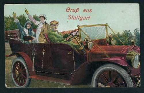 Gruss aus stutgart - ak,