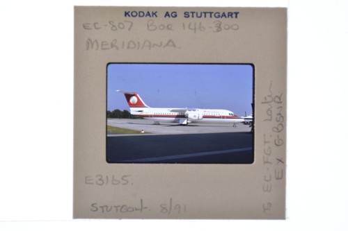 Bae 146 300 807 meridiana - ec-807,